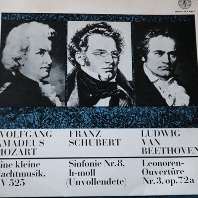 MOZART SCHUBERT BEETHOVEN