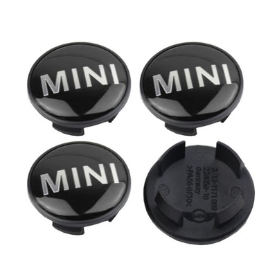 TAPA KAPSEL LLANTAS BMW MINI 54MM JUEGO 4 PIEZAS  