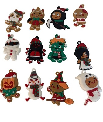 ZAWIESZKI NA CHOINKĘ 12 SZTUK