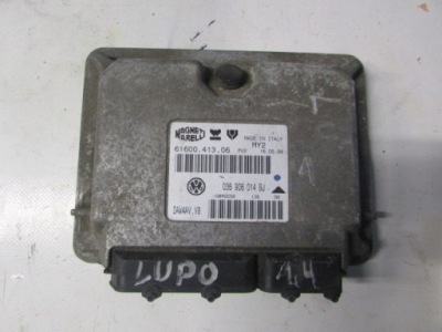 Блок керування , бортовий комп'ютер двигуна vw lupo 1,4 фото №1