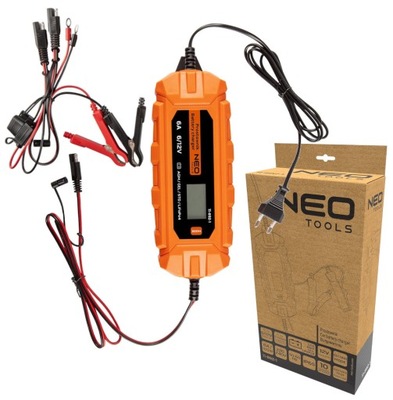 NEO PROSTOWNIK AUTOMATYCZNY ŁADOWARKA 12V 6A/100W AGM GEL kwasowe