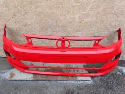 Бампер перед передний vw volkswagen polo 2g 6 vi фото №1