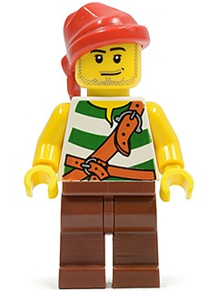 Lego Pirates pi134 Pirate FIGURKA-U