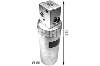 MAHLE ОСУШИТЕЛЬ КОНДИЦИОНЕРА SAAB 9-5 1.9D-3.0D 09.97-12.09 фото