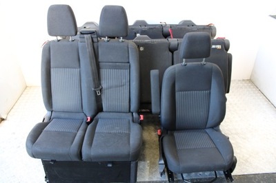 Сиденья салон обивка 9 человек пассажирский ford transit custom фото №1