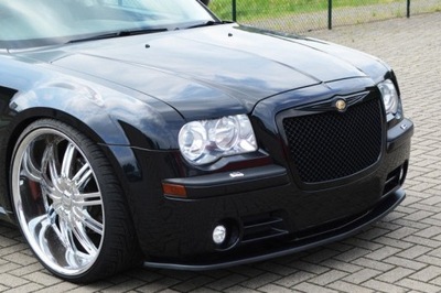 ЧЕРНЫЙ БЛЕСК CHRYSLER 300C LX 2004-2010 СПОЙЛЕР ПЕРЕД БАМПЕРА \/ SPOD фото