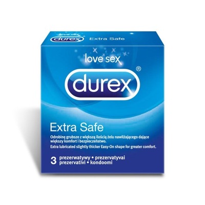 Extra Safe prezerwatywy 3szt