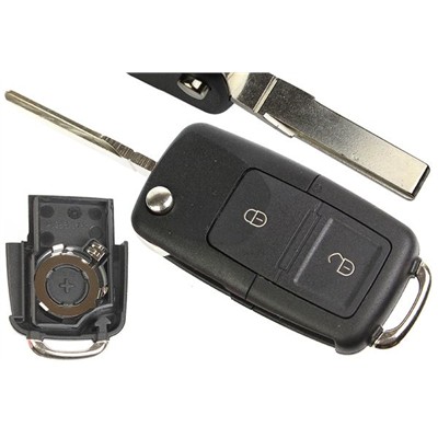 KEY CASING VW BORA GOLF IV 4 PASSAT B5 POLO  