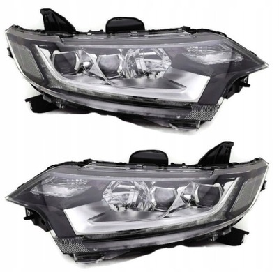 Mitsubishi outlander iii 3 фари комплект led фото №1