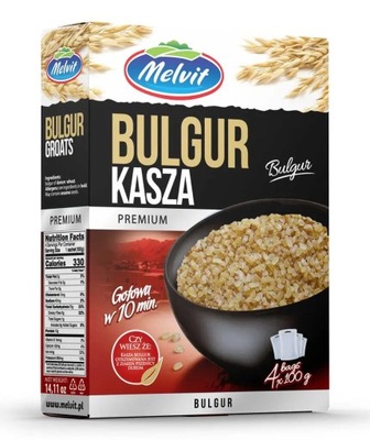 MELVIT Kasza BULGUR Premium 400g