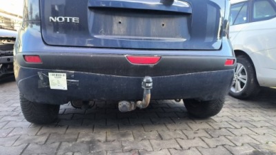 Бампер задня bw9 nissan note фото №1