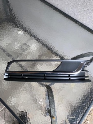 Vw passat b7 решітка радіатора бампера решітка права фото №1