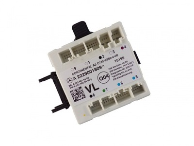 A2229001809 mercedes w222 модуль дверь оригинал фото №1