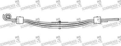 РЕССОРА PARABOLICZNY SCHOMÄCKER 79060100