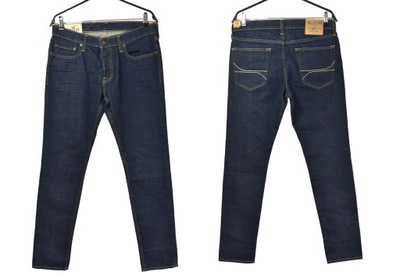 HOLLISTER SUPER SKINNY SPODNIE RURKI JEANS w33 L32