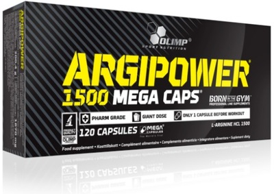 OLIMP ARGI POWER 120 KAPS L-ARGININA 1500MG POMPA