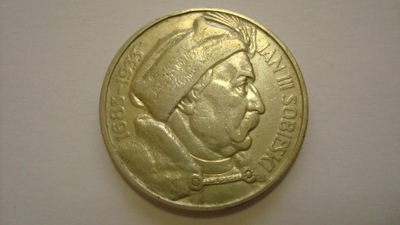 Moneta 10 złotych Sobieski 1933 stan 3