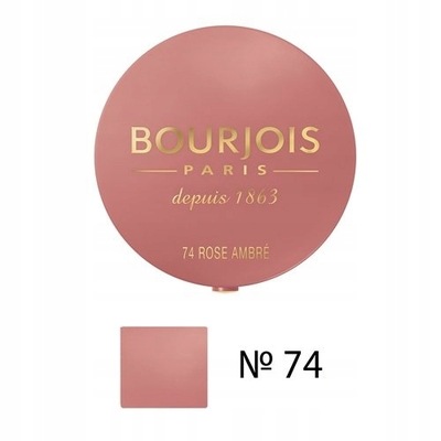 Bourjois róż wypiekany do policzków 74 rose ambre