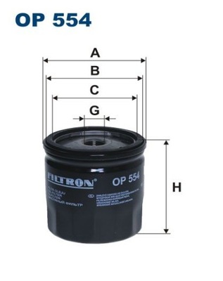 FILTRON OP 554 FILTRAS ALYVOS 