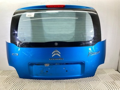 Кришка багажника задня citroen c3 picasso хетчбек kgw - niebieski лак belle-ile фото №1