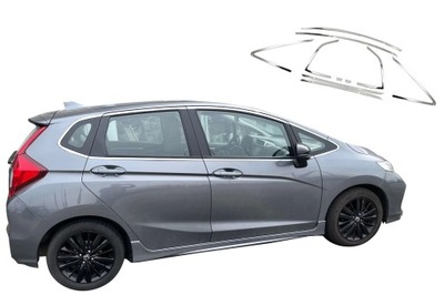 HONDA JAZZ IV 2015-2020 CROMO MOLDURAS VENTANAS  