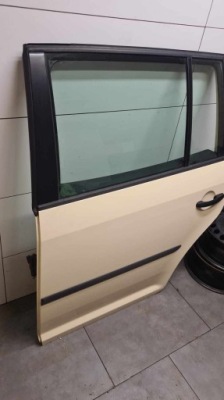 Дверь левый задняя vw touran ii 11-15 r115 фото №1