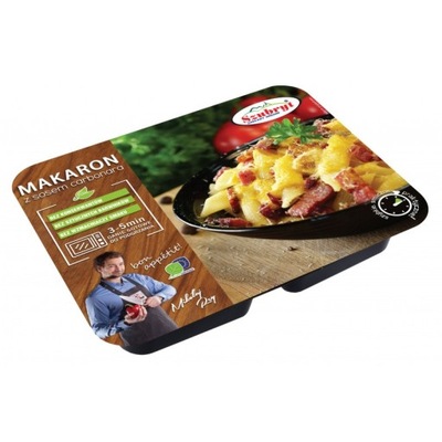 Makaron z sosem Carbonara Szubryt wg.Mikołaja Reja