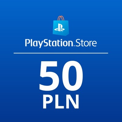 PLAYSTATION NETWORK 50 PLN ZŁ PSN KOD PS4 PS5