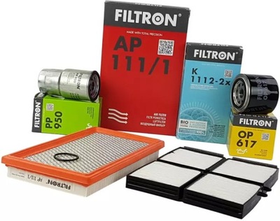 Filtron набір фільтрів mazda premacy 2.0 td 101km фото №1