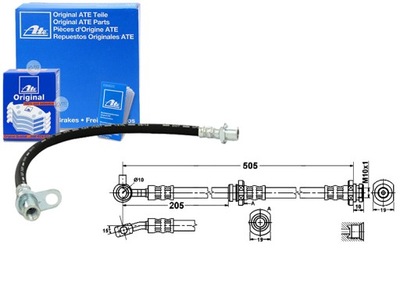 CABLE DE FRENADO ELAST. NISSAN X-TRAIL 2.0/2.2D/2  