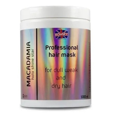 Macadamia Holo Shine Star Professional Hair Mask maska do włosów suchych 10