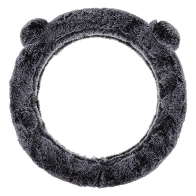 Soft Fur Steering Wheel Universal Cover Fuzzy 