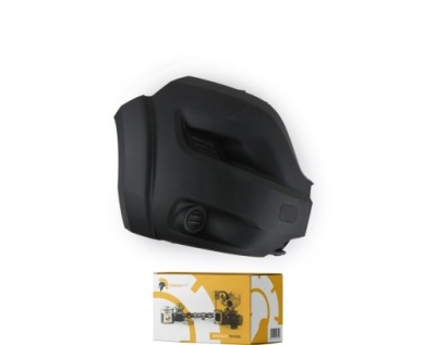 Бампер правый перед fiat ducato 14- heavy black с фото №1