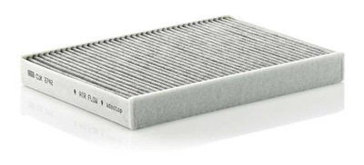 Mann фільтр фільтр кабіни вугільний фото №1