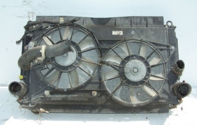 Auris 1 2.0 d4d радиатор воды вентиляторы комплект фото №1