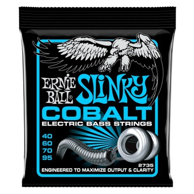 Struny Ernie Ball 2735 Slinky Cobalt 40-95