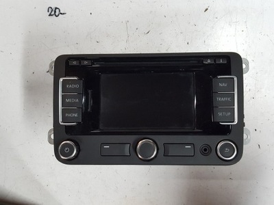 Vw passat b7 10-14r навигация радио cd 3c8035279b фото №1