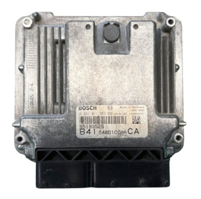 Блок управления lancia thesis 2.4jtd 0281011555 55193525 + программирование фото №1