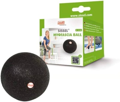 Piłka do masażu Sissel Myofascia Ball 8 cm czarna