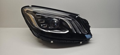 Mercedes s klasa 222 lift w222 multibeam ночь vision фара правый фото №1