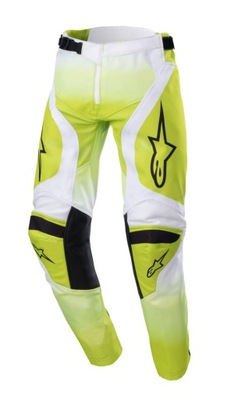 Spodnie Alpinestars Racer Junior Push yellow/white
