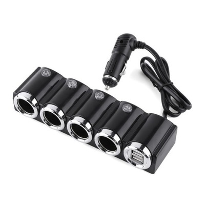 ROZGALEZIACZ ROZDRZIELACZ ПРИКУРИВАТЕЛ 4X 120W USB фото