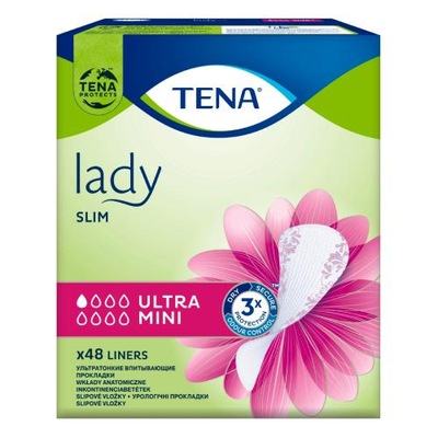 Wkładki TENA Lady Slim Ultra Mini 48 sztuk