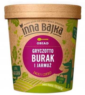 INNA BAJKA Gryczotto Burak i Jarmuż 70 g VEGE