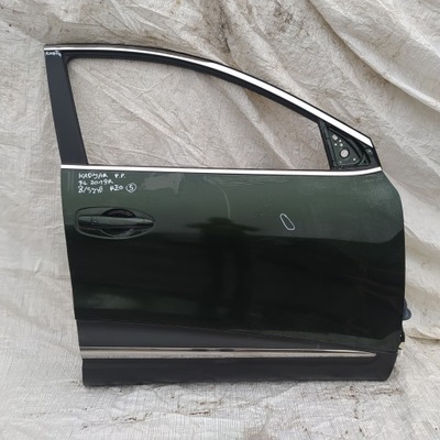Двері правий перед renault kadjar lift зелені фото №1