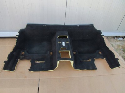 Bmw 3 f30 обшивка пол задний фото №1