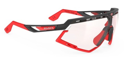 okulary Rudy Project Defender - Black Matte/Red