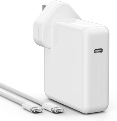Ładowarka Macbook Pro/Air, zasilacz USB-C 110 W Kabel typu C do C UK