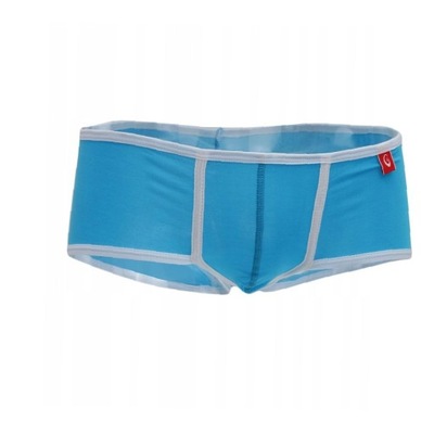 Solid Low Modal Sports Underpants for Men Blue, L