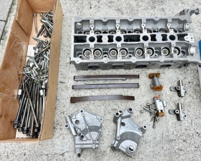 Jaguar xk ii x150 4.2 2006 головка двигателя правая толкатель болты фото №1